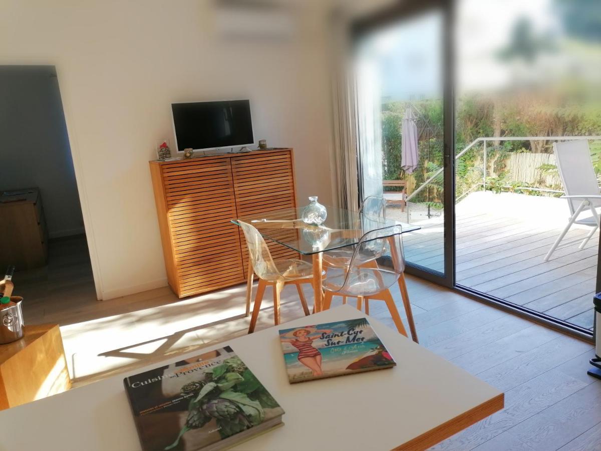 Lou Farniente - Les Lecques - Fabuleux Apartamento Saint-Cyr-sur-Mer Exterior foto